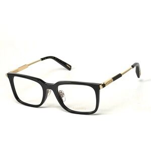 Chopard VCH 344 0700 Men's Eyeglasses New Authentic Black and Gold Frame